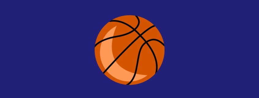 Illustration of a basketball